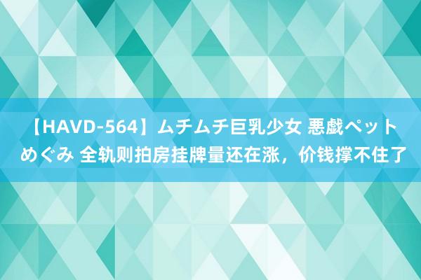 【HAVD-564】ムチムチ巨乳少女 悪戯ペット めぐみ 全轨则拍房挂牌量还在涨，价钱撑不住了