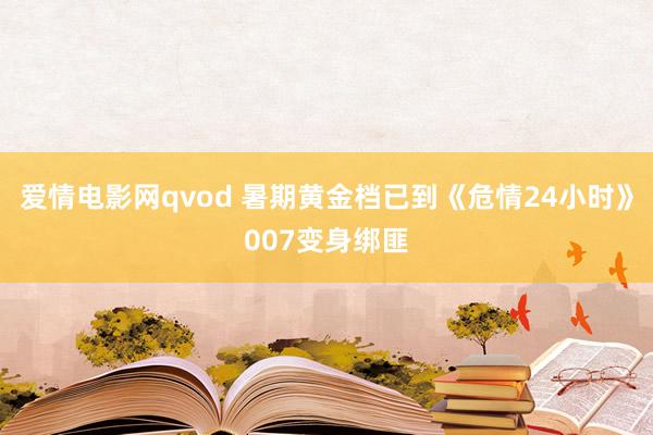 爱情电影网qvod 暑期黄金档已到《危情24小时》007变身绑匪